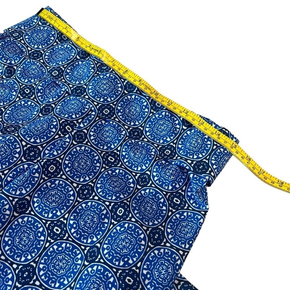 Helen Jon UPF 50 Antibes Fold Over Beach Pants Size Small Blue & White NWT - Picture 8 of 16